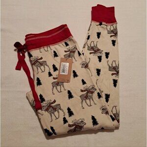 Lazy One women's size small Mooseletoe PJ Leggings. NWT